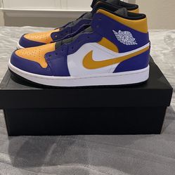 Jordan 1 Lakers Size 10