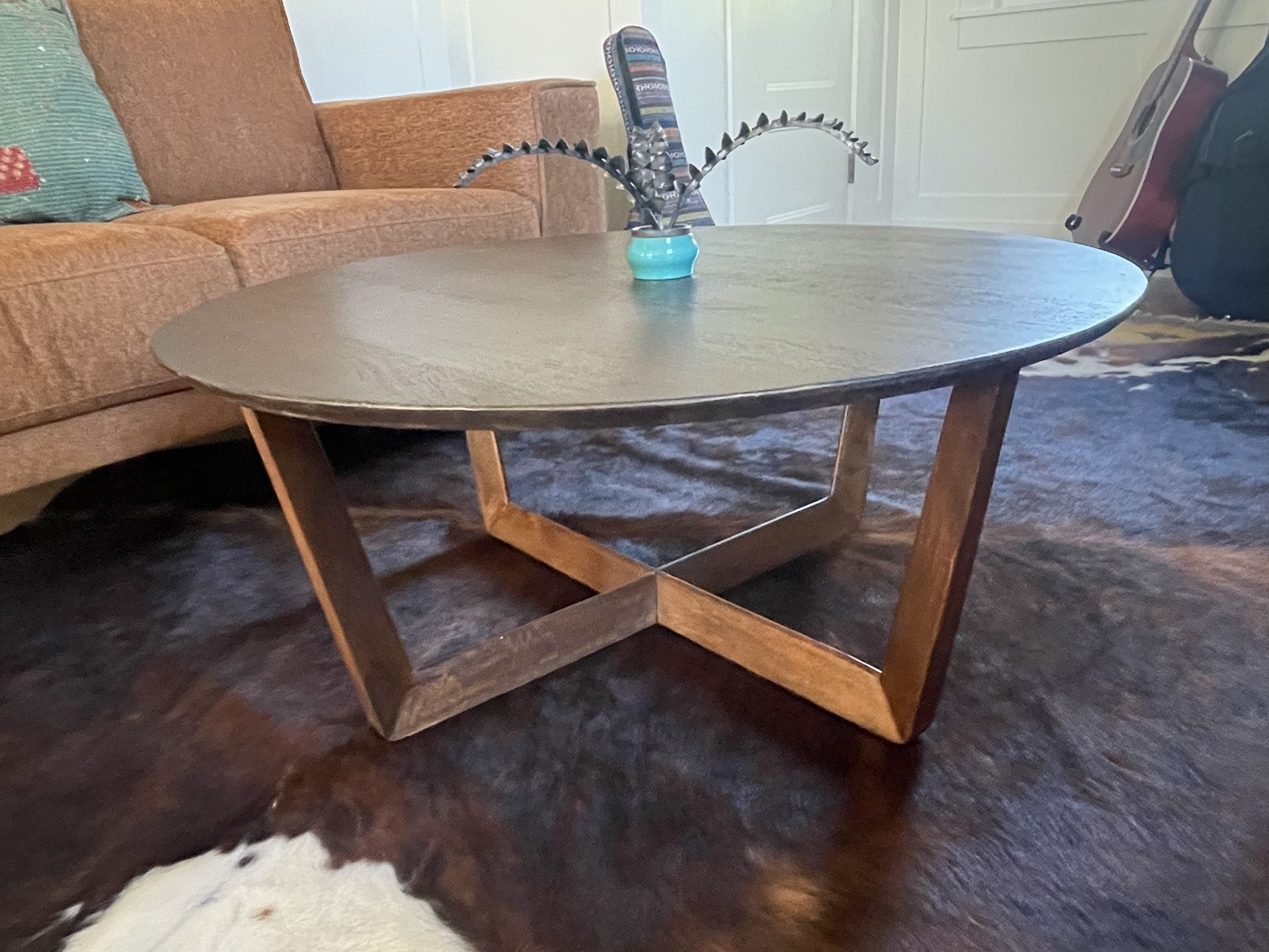 West Elm Dark Walnut Coffee Table