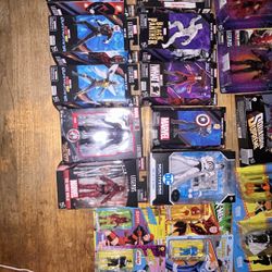 Dc And Marvel Action Figure Lot For Sale 