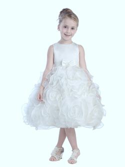 Tip Top US White Flower Girl Dress Size 2