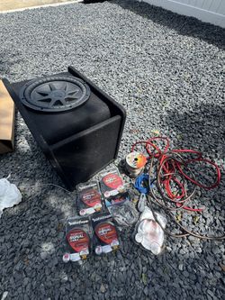 Bass Box And cables