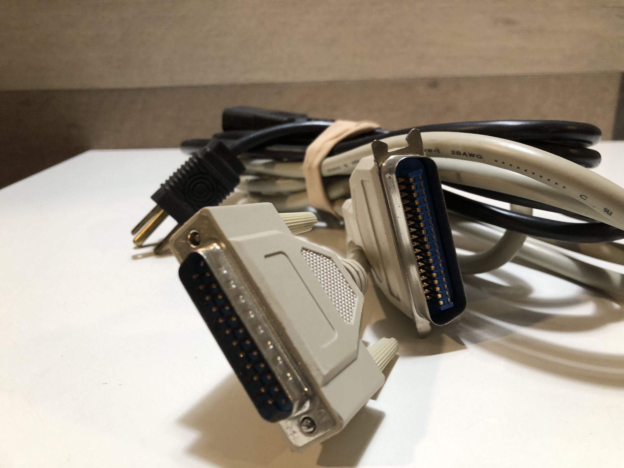 E119932-U AWM 2919 80ºC 30V VW-1 Low Voltage Computer Cable Copartner AWM 2919 PLUS Universal 3 Prong Power Cord