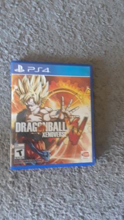 Ps4 game dragon ball z