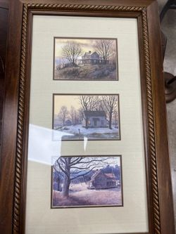 3 Print Jim Gray Framed Set