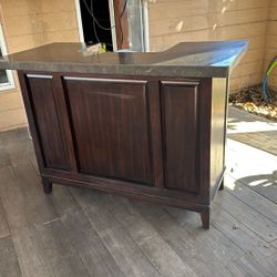 Bar With Marble Top 