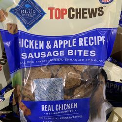 Blue Top Chews 40oz (chicken & apple sausage bites)