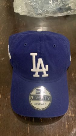 New Era 9twenty adjustable Dodgers Dad hat. 2025 World Series Participant patch