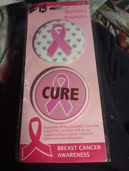 Breast Cancer Awarness Pins