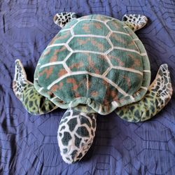 Melissa and Doug Giant Sea Turtle Stuffed Animal Plush 27" Zoo Aquarium Soft Toy