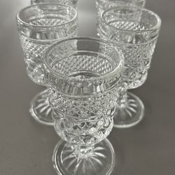 VINTAGE WEXFORD WINE GLASSES - $10.00 /ALL