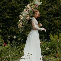 Custom Floral Umbrellas 