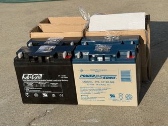 USED E-BIKE BATTERIES-  (4) 28v - 18 Amp