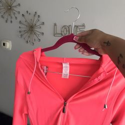 Hot Pink Athletic Jacket