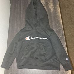 Black Champion Hoodie 9-12 months