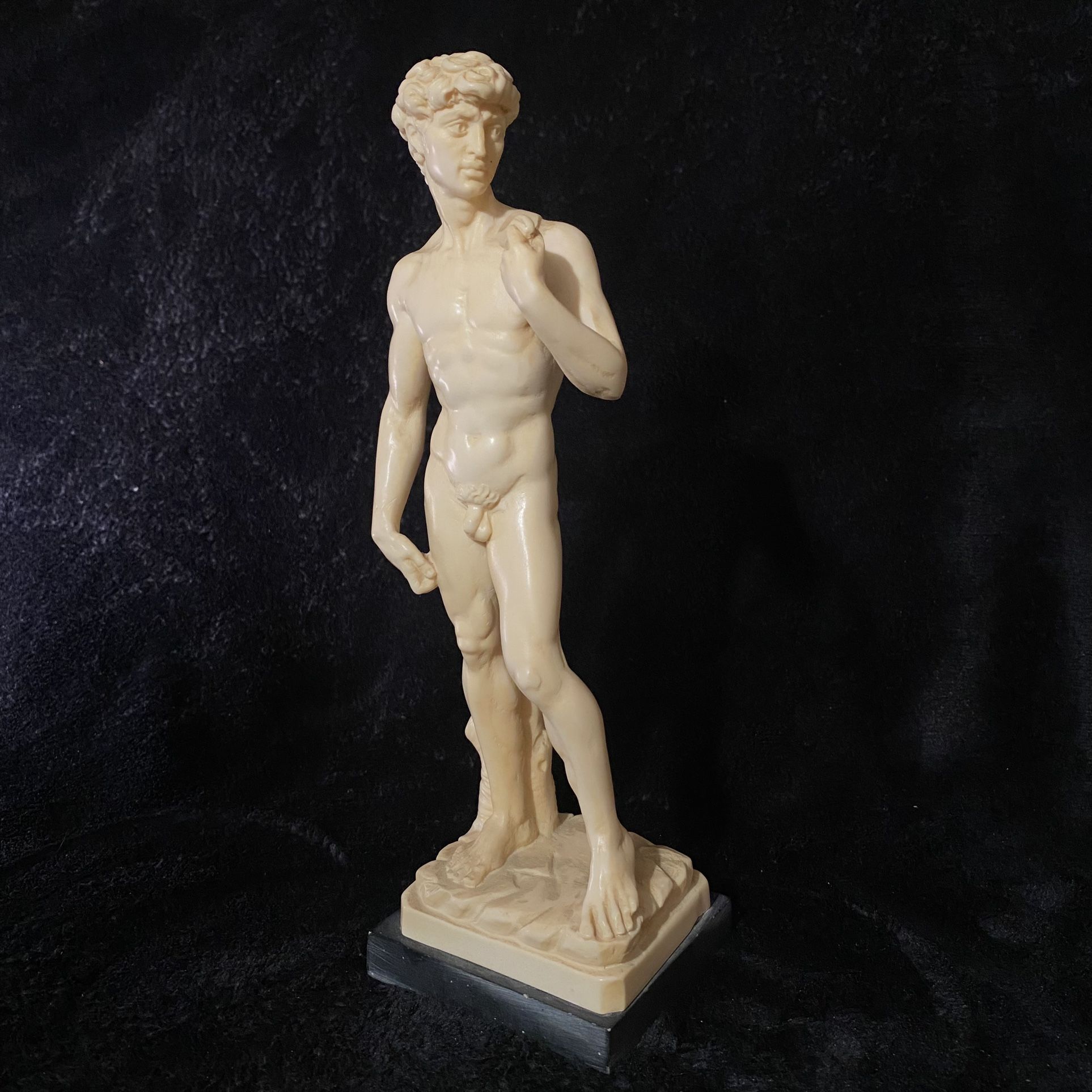 Vintage David Statue Figure A. Santini