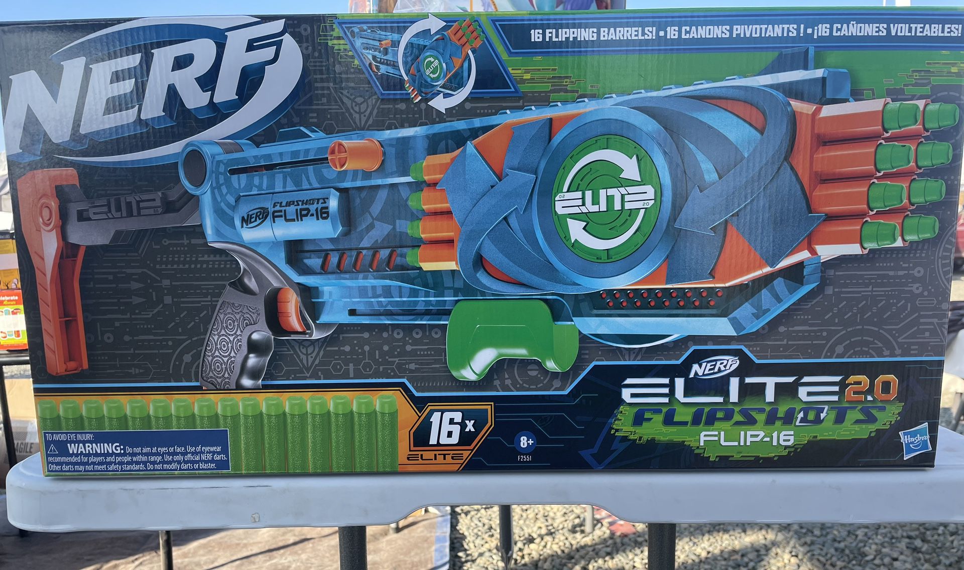 NERF Elite 2.0 Flipshots Flip-16 Blaster