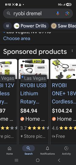 Ryobi cordless dremil