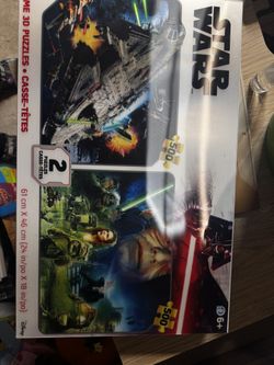 Star wars 3D puzzle bundle NEVER OPENED