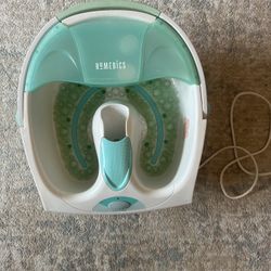 Homedics Bubble Spa Elite Footbath - $30 OBO