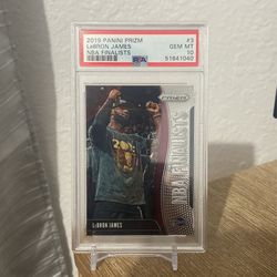 Lebron James NBA FINALIST PSA 10 gem mint
