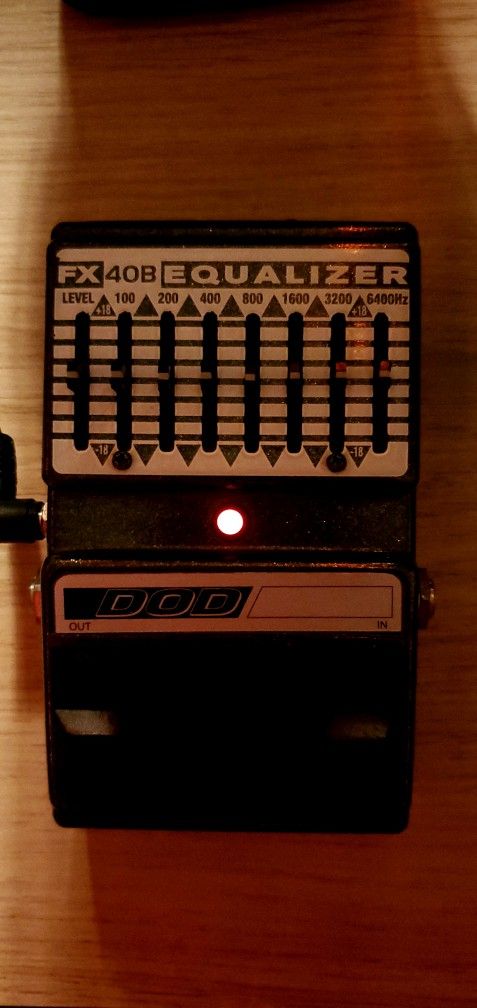 DOD FX40B Equalizer Pedal 90s