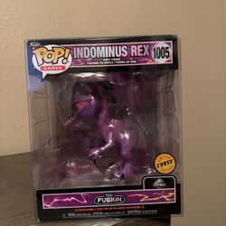 Funko Pop Indominus Rex 1005 Fusion Jurrasic Park Exclusive In-Game Chase Figure