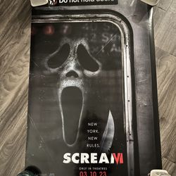 scream 6 movie Poster | Magnet