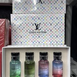 The Louis Vuitton perfume set
