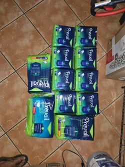 Prevail Underpads and Adult $3 each