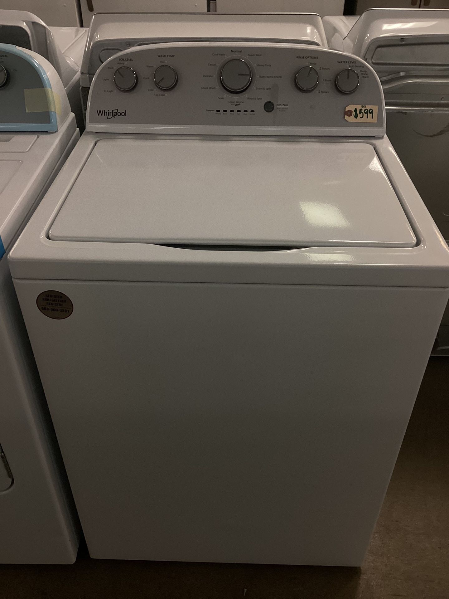 Whirlpool Electric Washer And Dryer Set