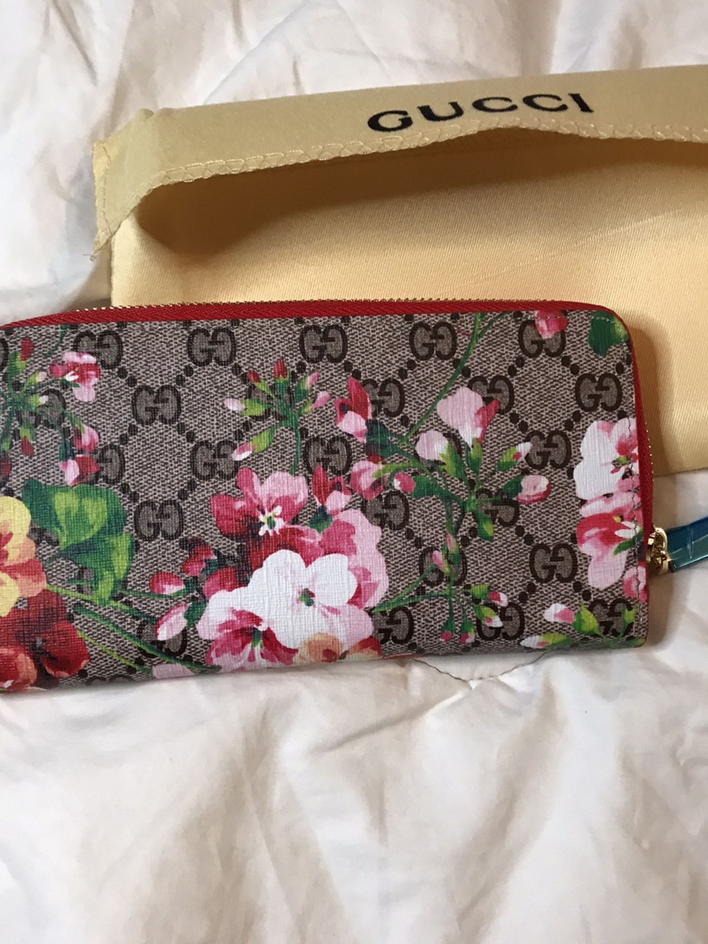 Flowered wallet