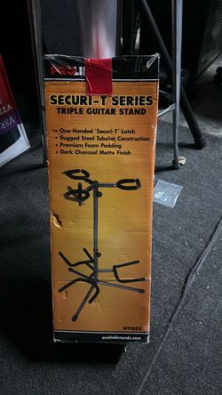 Triple guitar stand