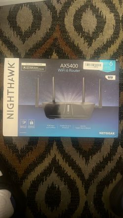 NETGEAR Nighthawk WiFi 6 Router New $150