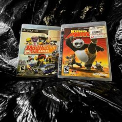 PS3 Kids Classics Bundle - ModNation Racers & Kung Fu Panda
