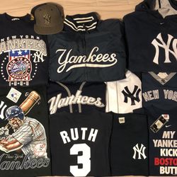 New York Yankees Jacket, Hoodie, Shirt, Hat, Jersey New With Tags