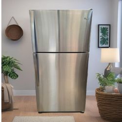 Whirlpool Stainless Top Freezer Refrigerator 