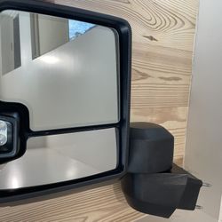 OEM Extended Power Folding Towing Mirror