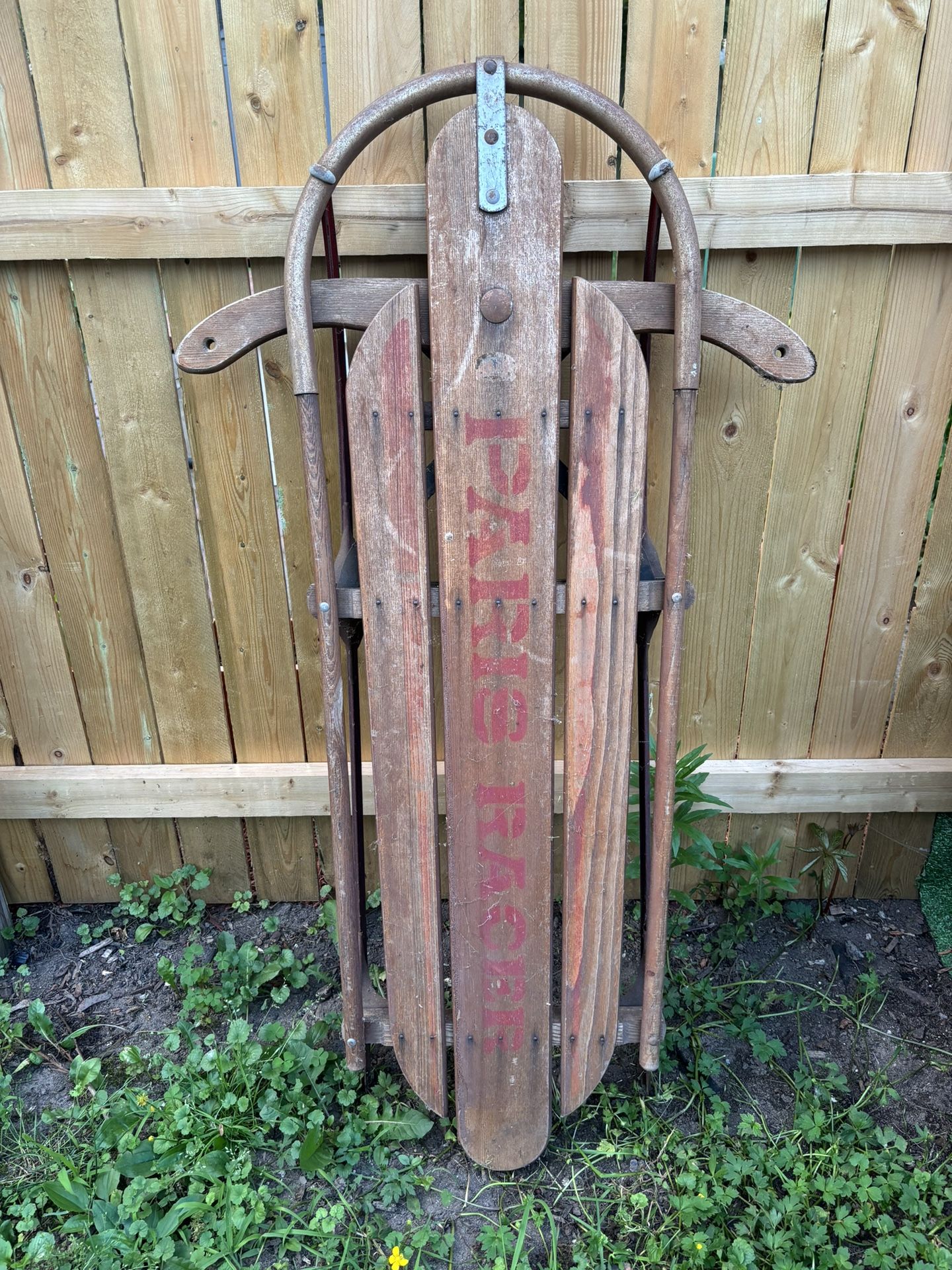 Two Antique Toboggans