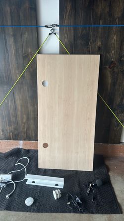 UpLift Desk Top Panel with Cable Management Accessories