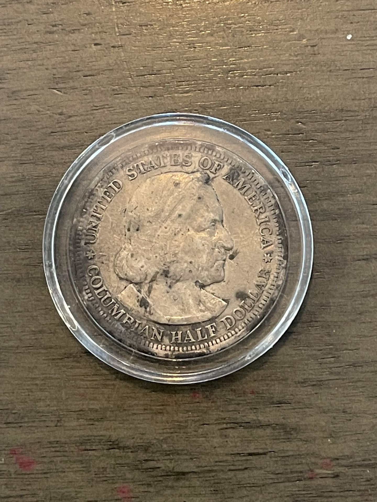 1893 Colombian Exposition Commemorate Silver Half Dollar