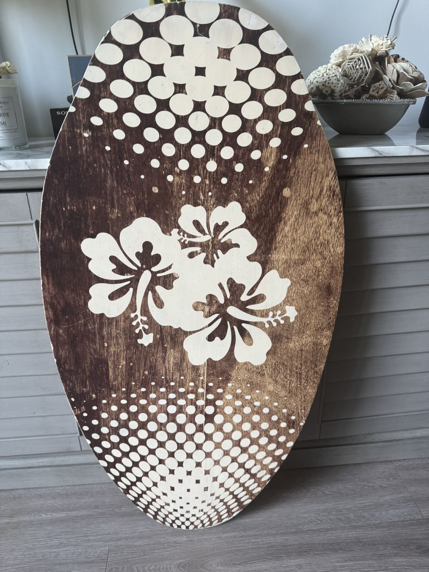 small decorative surfboard
