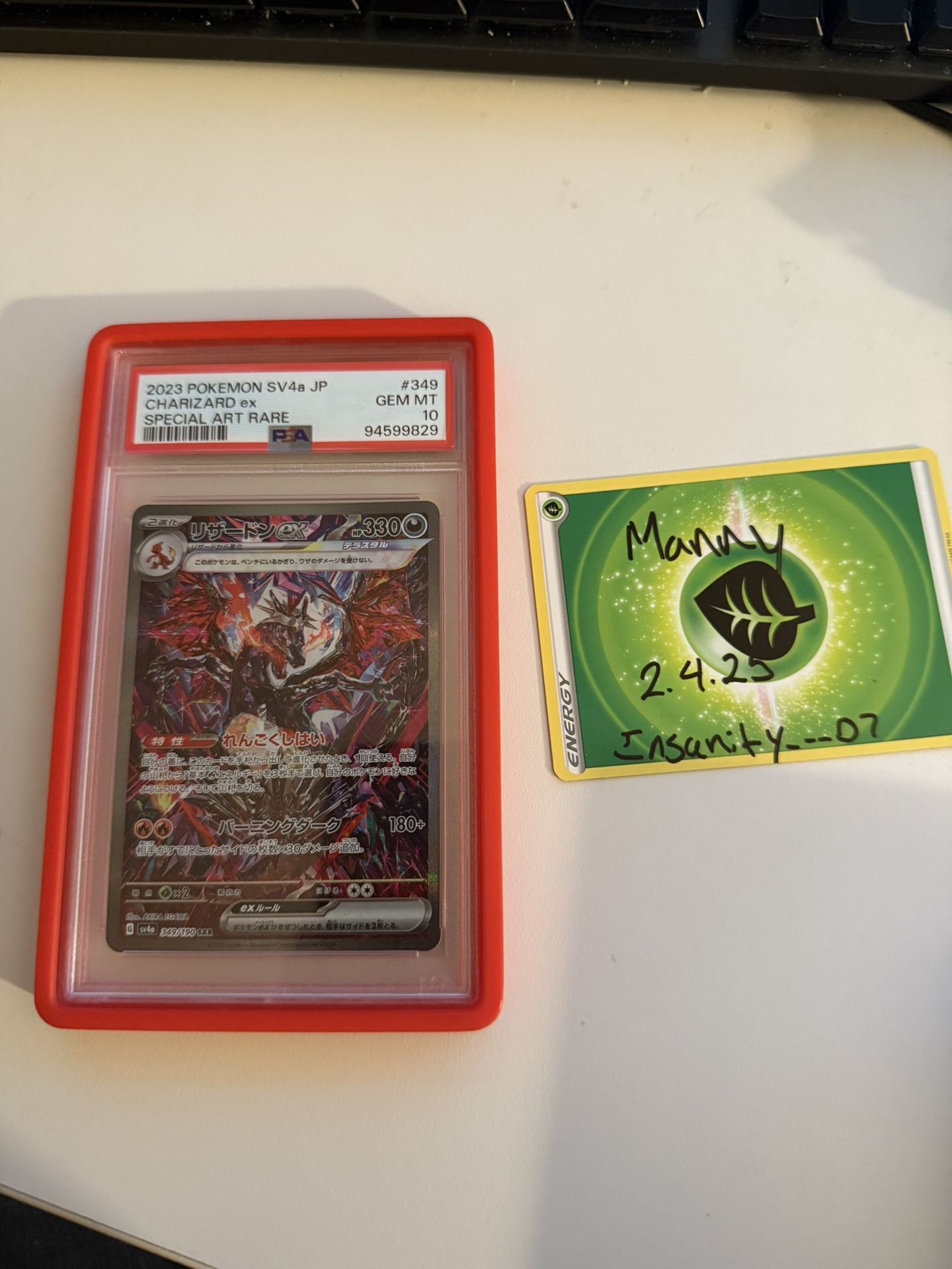 Japanese Charizard ex PSA 10