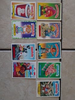 9 Garbage Pail kids