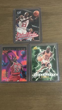 Michael Jordan lot (electrified, Crunchers & fleer Ultra)