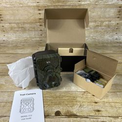 Trail Camera 1520P 20MP, Game Camera with 0.1s Trigger Speed Function IP66 READ