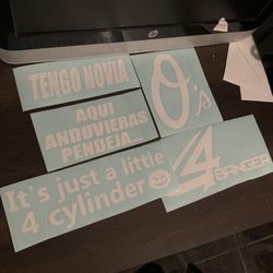 Custom decals