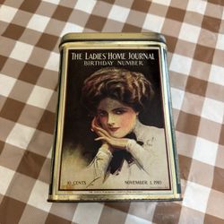 Vintage Decorative Tin 