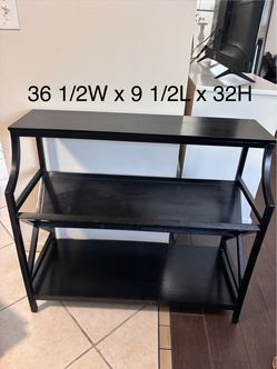 Console table