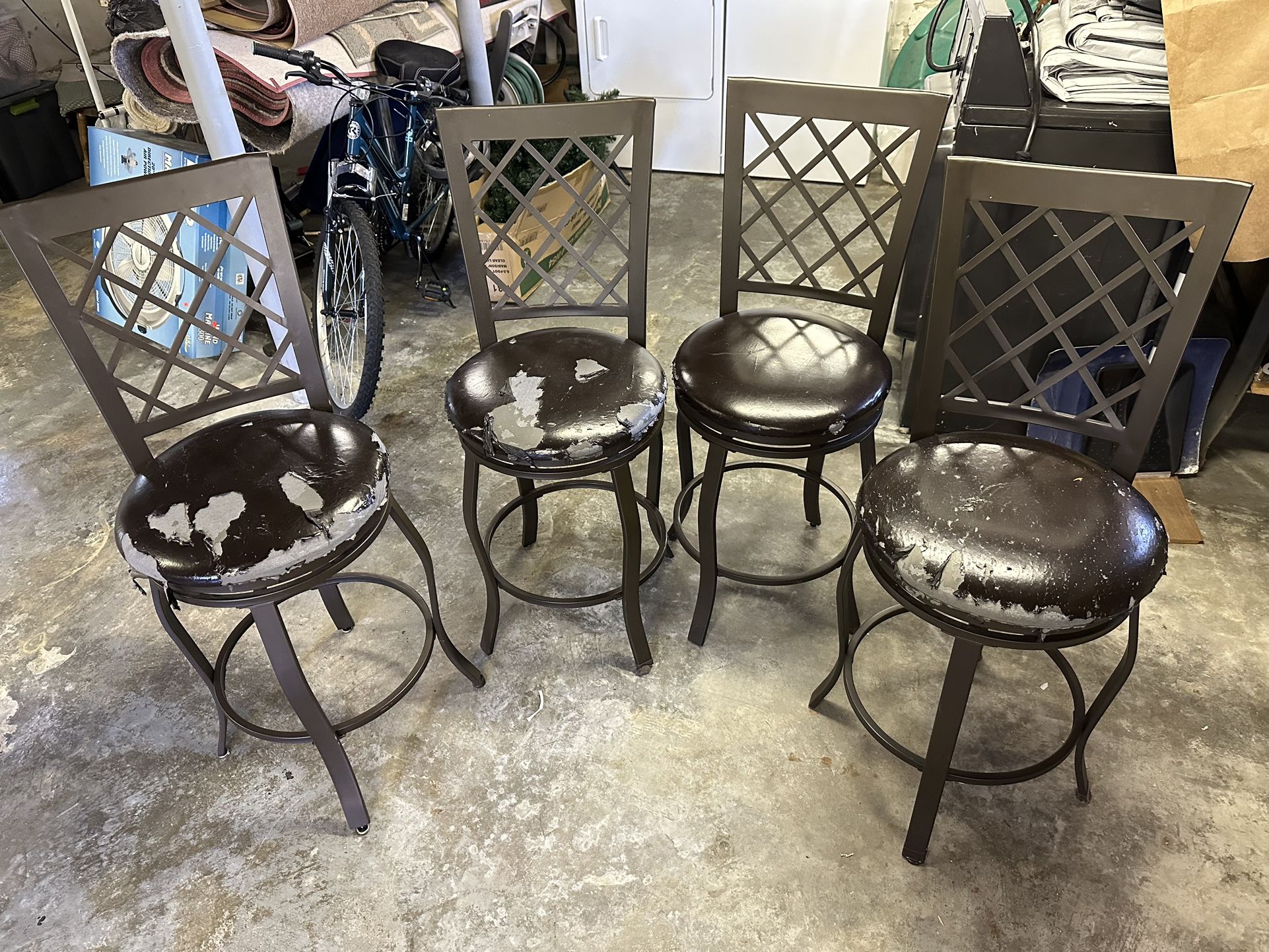 Swivel Metal Stools