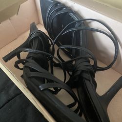 Strap up heels
